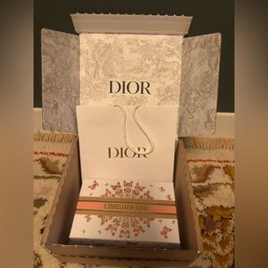 Limited Edition Dior gift box and playing cards